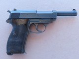 WW2 1944 Walther AC 44 P-38 9mm Pistol w/ Original Holster & Extra Magazine
** Nice All-Original & Matching G.I. Bring-Back Rig ** - 6 of 25