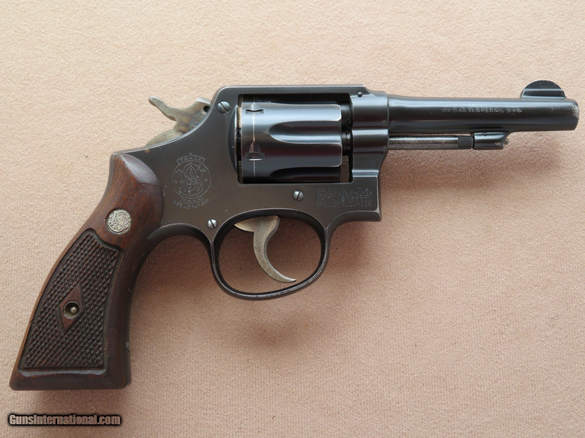 1951 Vintage Smith Wesson Military And Police Model 38 Special Revolver All Original And Very Nice Sold