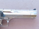 1990's Vintage IWI Israeli Magnum Research Desert Eagle Mark VII .50AE Caliber in Bright Nickel Finish
** Made in Israel ** REDUCED!! - 9 of 25