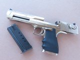 1990's Vintage IWI Israeli Magnum Research Desert Eagle Mark VII .50AE Caliber in Bright Nickel Finish
** Made in Israel ** REDUCED!! - 23 of 25