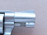 1988 Vintage Smith & Wesson Model 60 Chief's Special Stainless Steel .38 Special Revolver
** Nice Honest & Original Gun ** REDUCED! - 8 of 25