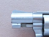 1988 Vintage Smith & Wesson Model 60 Chief's Special Stainless Steel .38 Special Revolver
** Nice Honest & Original Gun ** REDUCED! - 4 of 25