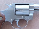 1988 Vintage Smith & Wesson Model 60 Chief's Special Stainless Steel .38 Special Revolver
** Nice Honest & Original Gun ** REDUCED! - 7 of 25
