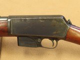 1906 Vintage Winchester Model 1905 Semi-Auto Rifle in .32 WSL Caliber (Winchester Self Loading)
** Neat 2nd Year Production 1905 Winchester - 9 of 25