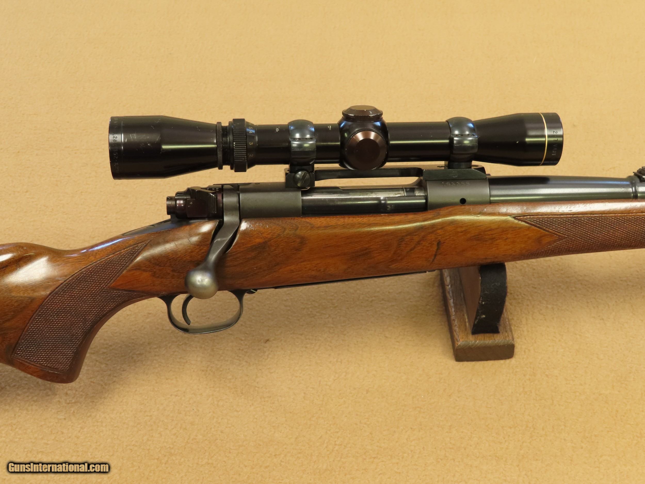 1951 Vintage Winchester Model 70 Rifle in .270 Winchester w Vintage Leupold VX II 2 7x28mm Scope Nice Example of an American Classic SOLD