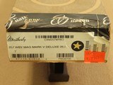 Weatherby Mark V Deluxe in .257 Weatherby Magnum w/ Redfield 3-9X Scope, Sling, & Original Box
** Beautiful Minty Rifle ** SOLD - 4 of 25