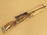 Weatherby Mark V Deluxe in .257 Weatherby Magnum w/ Redfield 3-9X Scope, Sling, & Original Box
** Beautiful Minty Rifle ** SOLD - 2 of 25