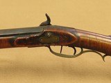 Antique Circa 1840's Full-Stock Kentucky Rifle Marked "K*A" in .40 Caliber Cap and Ball w/ 44.75" Inch Barrel SOLD - 10 of 25