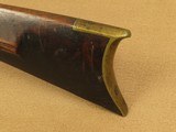 Antique Circa 1840's Full-Stock Kentucky Rifle Marked "K*A" in .40 Caliber Cap and Ball w/ 44.75" Inch Barrel SOLD - 12 of 25