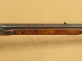 Antique Circa 1840's Full-Stock Kentucky Rifle Marked "K*A" in .40 Caliber Cap and Ball w/ 44.75" Inch Barrel SOLD - 6 of 25