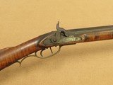 Antique Circa 1840's Full-Stock Kentucky Rifle Marked "K*A" in .40 Caliber Cap and Ball w/ 44.75" Inch Barrel SOLD - 1 of 25