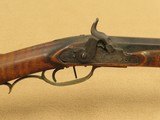 Antique Circa 1840's Full-Stock Kentucky Rifle Marked "K*A" in .40 Caliber Cap and Ball w/ 44.75" Inch Barrel SOLD - 4 of 25