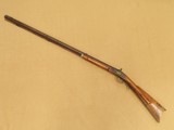 Circa 1840 Antique .45 Caliber Half-Stock Kentucky Rifle made by G.W. Claspill in Lancaster, Ohio
** Beautiful Rifle with Very Nice Patchbox ** - 3 of 25