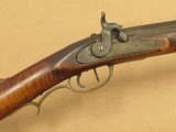 Circa 1840 Antique .45 Caliber Half-Stock Kentucky Rifle made by G.W. Claspill in Lancaster, Ohio
** Beautiful Rifle with Very Nice Patchbox ** - 1 of 25