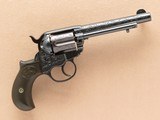 Colt Model 1877 (Thunderer), Engraved, Cal. .41 Colt, 5 Inch Barrel - 1 of 10