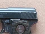 1934 Walther Model 9 Vest Pocket .25 ACP Pistol
** Excellent All-Original Pre-WW2 Pistol! **
REDUCED! - 5 of 21