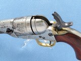 Colt Pocket Navy Conversion, Cal. .38 RF, 4 1/2 Inch Barrel, Nickel Finished - 11 of 11