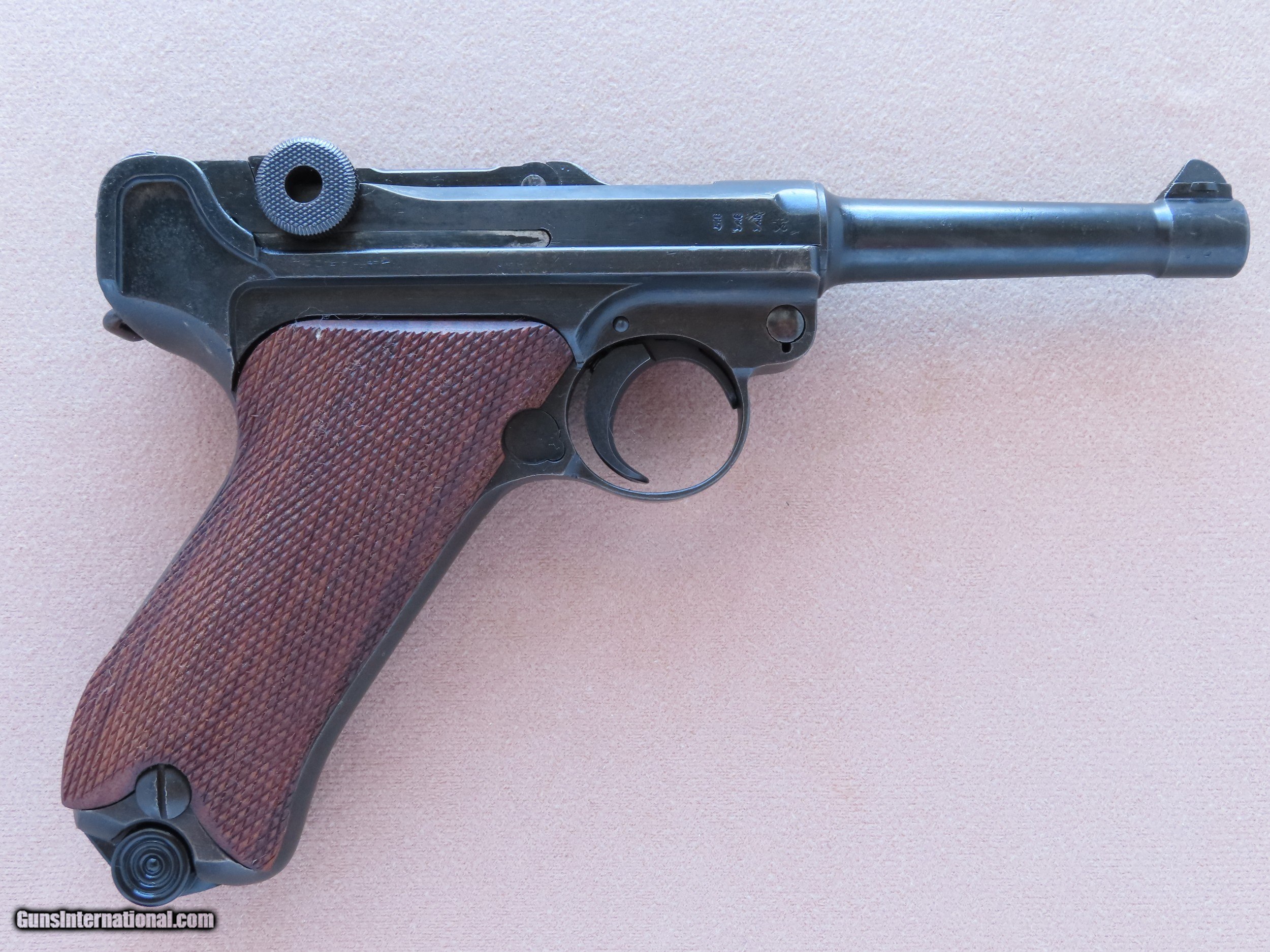 WW2 Russian-Capture Luger Pistol in 9mm Luger ** Good Shooter!