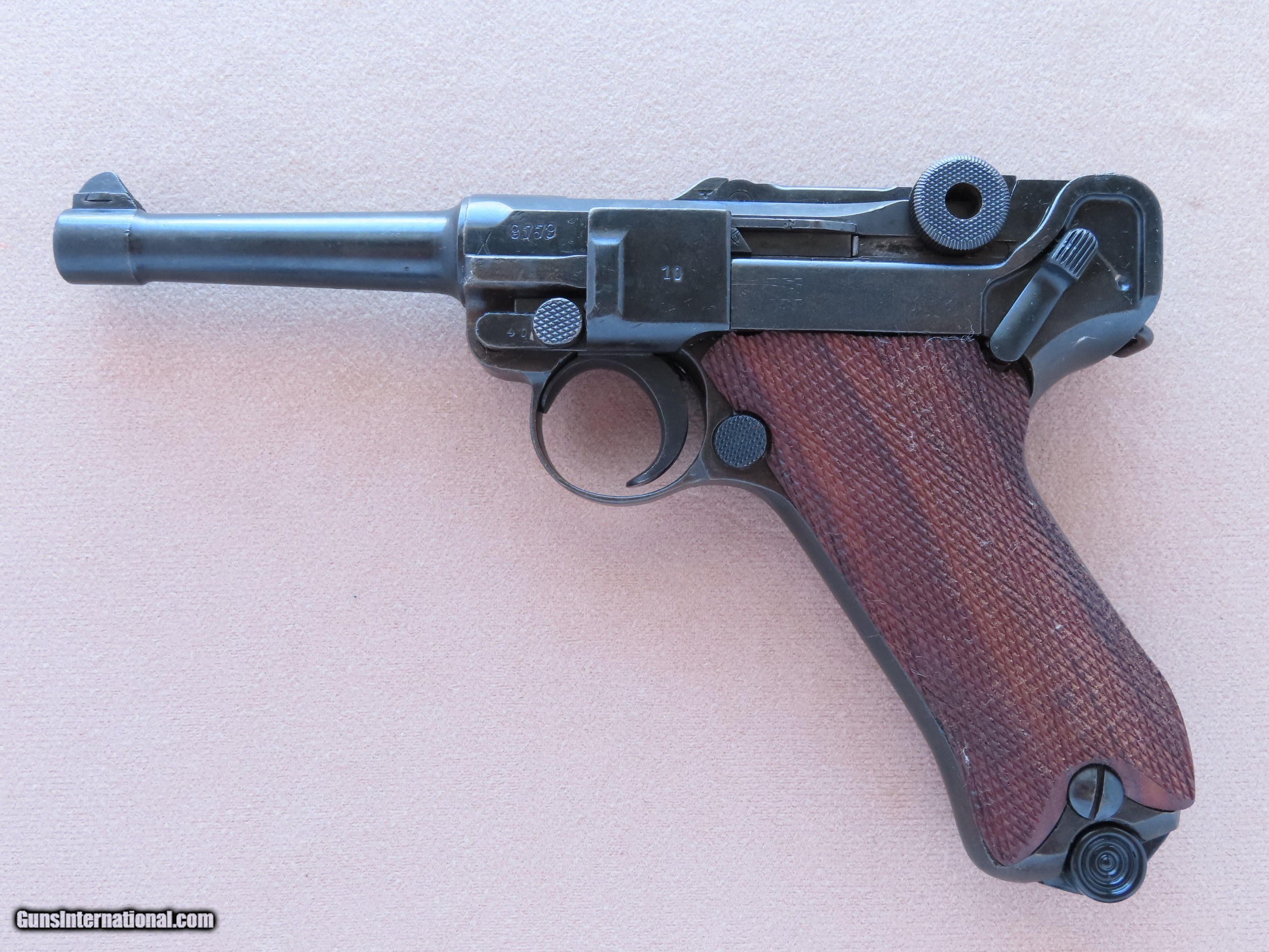 WW2 Russian-Capture Luger Pistol in 9mm Luger ** Good Shooter!