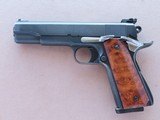 1983 Vintage Customized Colt 70 Series MK IV Government Model .45 ACP Pistol
** Very Nice Custom Colt w/ Burl Grips ** REDUCED!!!! - 1 of 25