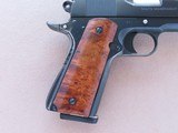 1983 Vintage Customized Colt 70 Series MK IV Government Model .45 ACP Pistol
** Very Nice Custom Colt w/ Burl Grips ** REDUCED!!!! - 6 of 25
