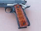 1983 Vintage Customized Colt 70 Series MK IV Government Model .45 ACP Pistol
** Very Nice Custom Colt w/ Burl Grips ** REDUCED!!!! - 2 of 25