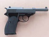1977 Vintage Walther P-38 9mm Pistol w/ Original box, Manual, Test Target, Extra Mag, Etc. ** Minty 99% & Beautiful!! ** SOLD - 10 of 25