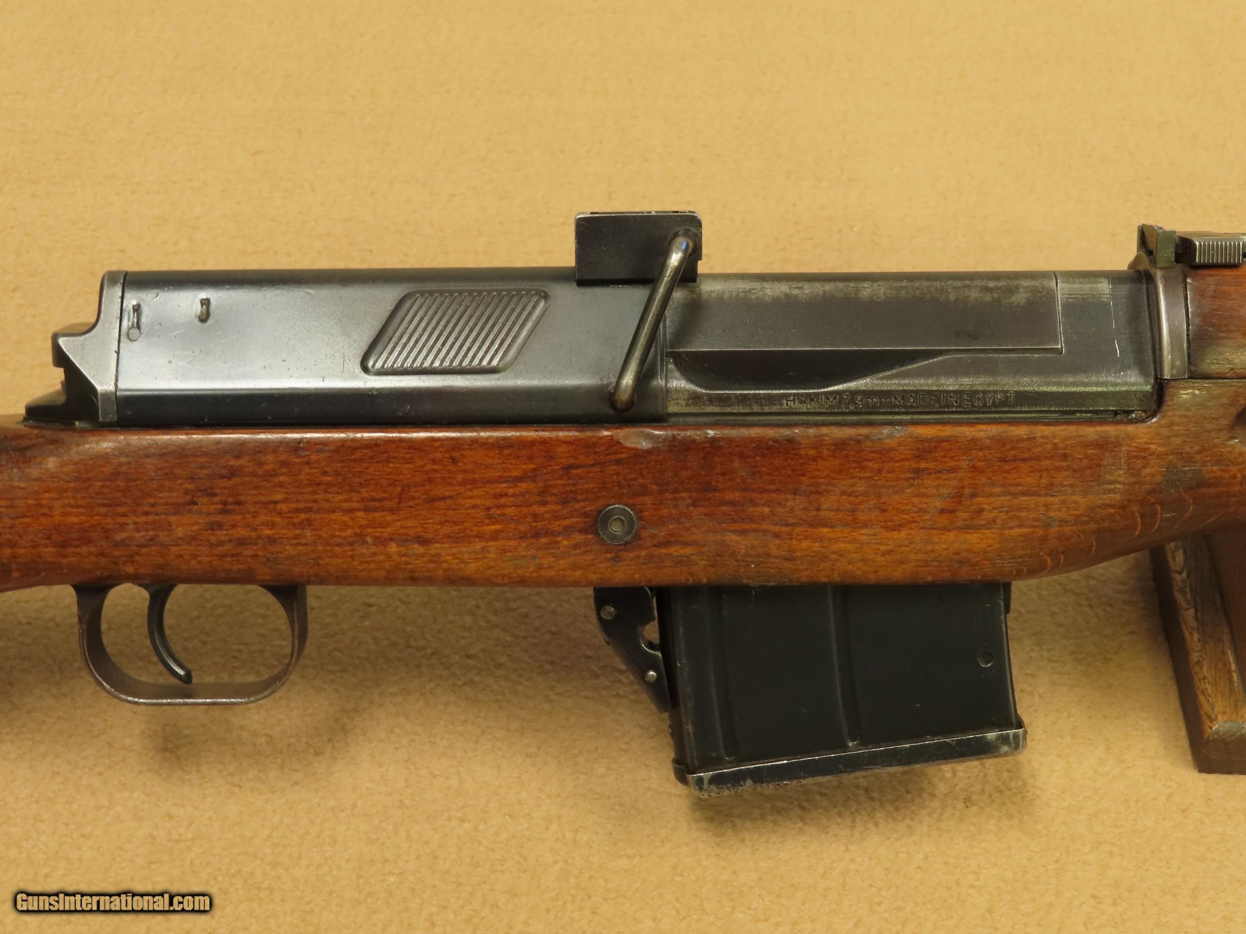 Egyptian Hakim Semi-Auto Military Rifle 8mm Mauser ** All-Matching ...