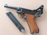 WW1 DWM 1915 Date P08 Luger 9mm Pistol w/ Repro Holster
** Nice Restored Shooter ** SOLD - 22 of 25