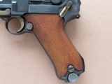 WW1 DWM 1915 Date P08 Luger 9mm Pistol w/ Repro Holster
** Nice Restored Shooter ** SOLD - 4 of 25