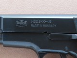 Hungarian FEG Model GKK-45 .45 ACP Pistol
** Excellent Example ** - 25 of 25
