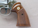 Colt Python 357 Magnum 4" Nickel **Mfg. 1979** SOLD - 3 of 19