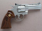 Colt Python 357 Magnum 4" Nickel **Mfg. 1979** SOLD - 1 of 19