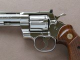 Colt Python 357 Magnum 4" Nickel **Mfg. 1979** SOLD - 4 of 19