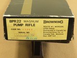RARE 1979 Browning BPR .22 Magnum Rifle w/ Original Box, Etc.
** FLAT MINT & Unfired ** - 4 of 25
