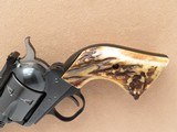 Ruger Blackhawk Old Model, Fitted with Attractive Stag Grips, Cal. .357 Magnum, 3-Screw frame, 1971 Vintage - 5 of 8