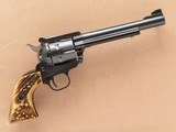 Ruger Blackhawk Old Model, Fitted with Attractive Stag Grips, Cal. .357 Magnum, 3-Screw frame, 1971 Vintage - 7 of 8