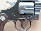 Pre-War Colt Official Police .22 L.R. 6" Blue **MFG. 1935** SOLD - 4 of 21