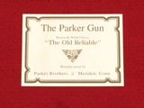 Parker " VH " 12 Gauge Double, 2 Barrel Set, 1907 Vintage SOLD - 2 of 22