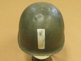WW2 1st Lieutenant Named 36th Infantry Division U.S. M1 Helmet & Liner w/ Painted Insignia
** With Paperwork ** - 6 of 23