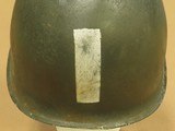 WW2 1st Lieutenant Named 36th Infantry Division U.S. M1 Helmet & Liner w/ Painted Insignia
** With Paperwork ** - 7 of 23
