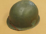 WW2 1st Lieutenant Named 36th Infantry Division U.S. M1 Helmet & Liner w/ Painted Insignia
** With Paperwork ** - 18 of 23
