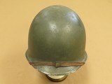 WW2 1st Lieutenant Named 36th Infantry Division U.S. M1 Helmet & Liner w/ Painted Insignia
** With Paperwork ** - 3 of 23