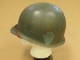 WW2 1st Lieutenant Named 36th Infantry Division U.S. M1 Helmet & Liner w/ Painted Insignia
** With Paperwork ** - 1 of 23