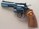 Colt Python .357 Magnum 4" barrel Royal Blue **Mfg. 1979** SOLD - 7 of 24