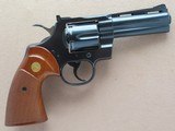 Colt Python .357 Magnum 4" barrel Royal Blue **Mfg. 1979** SOLD - 3 of 24
