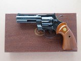 Colt Python .357 Magnum 4" barrel Royal Blue **Mfg. 1979** SOLD - 1 of 24