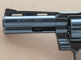 Colt Python .357 Magnum 4" barrel Royal Blue **Mfg. 1979** SOLD - 11 of 24