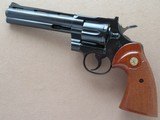 Early Colt Python .357 Magnum 6" barrel Royal Blue **Mfg. 1961** SOLD - 2 of 23