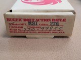 1987 Ruger Model 77 RSI International in .270 WCF Caliber w/ Tang Safety ** Beautiful 98% Rifle W/Box! ** SOLD - 3 of 23